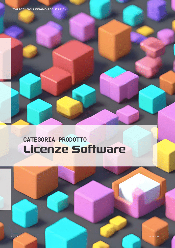 svilapp catalogo licenze software